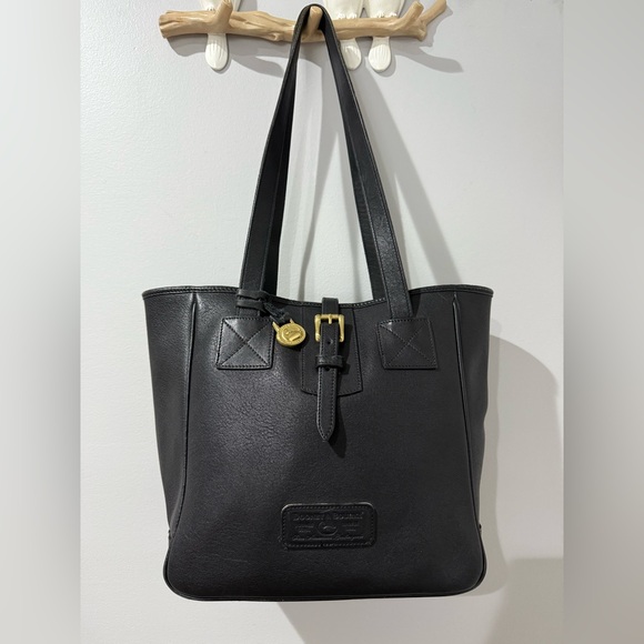 Handbags - Dooney & Bourke Women's Large Shoulder Bag Tote Shopper Black Leather N